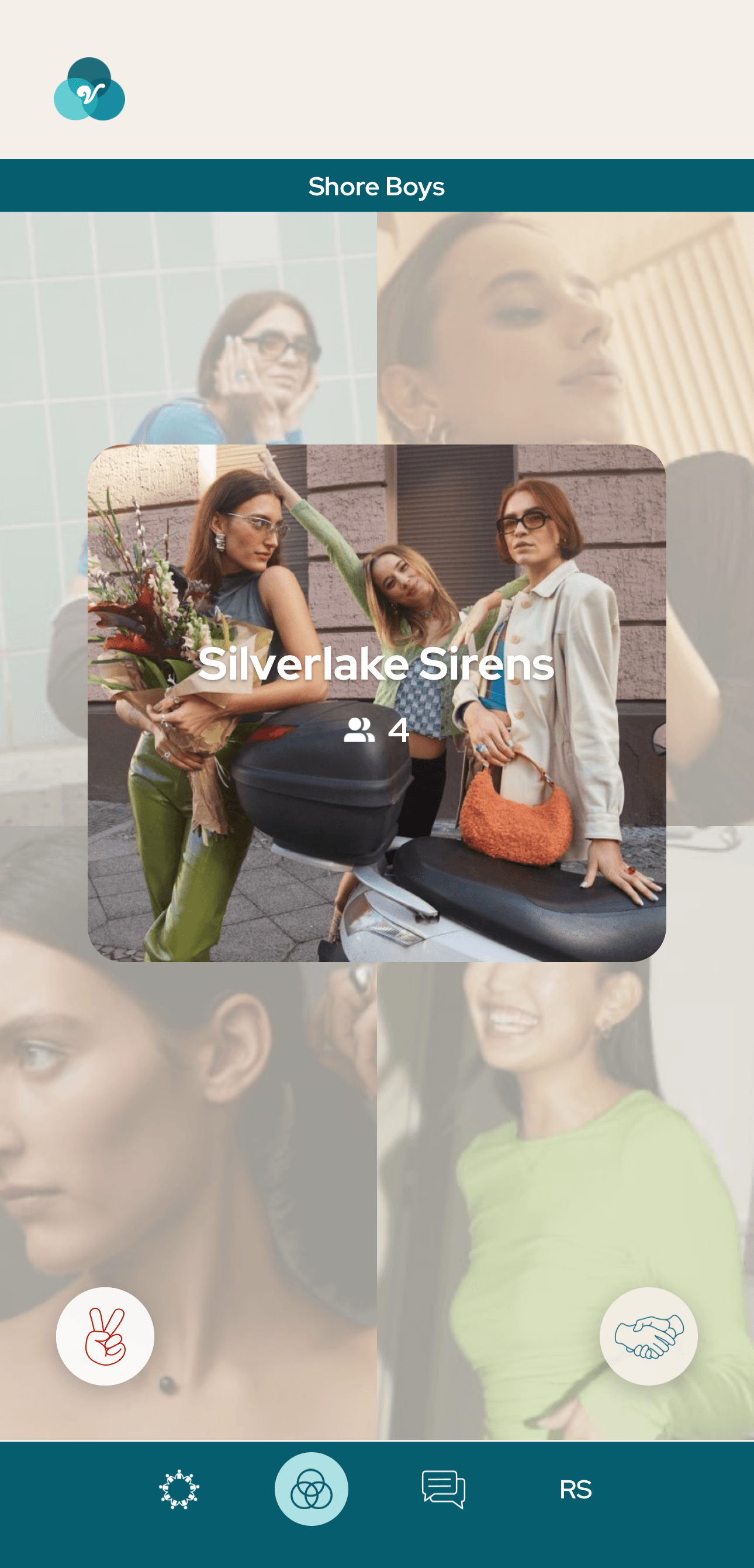 Silverlake Sirens circle screen